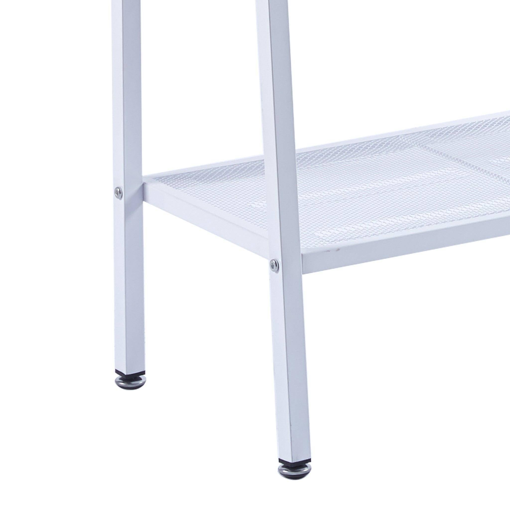 3-Tier Ladder Shelf in Black SF-107 for organized storage7