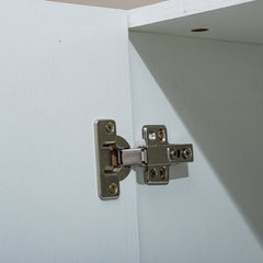 2 Door Wardrobe Storage Cabinet WD-112 WHITE