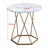 Coffee Table with White/Metal legs CT-26