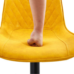 Vibrant High Back Bar Stool with Chrome Base in 2-in-1 box CR-B050