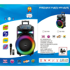 TWS Bluetooth Speaker Wireless Portable Party Speaker with Wheels SP-1502