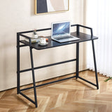Modern Office Desk with Top Shelfing SD-S06