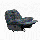 Swivel Rocker Glider Couch with Phone Holder CR-KJ2026