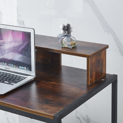 Computer Table Study Desk with Monitor Stand Shelf SD-S21