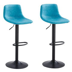 Low Back Leather Bar Stool 2-in-1 box CR-B037