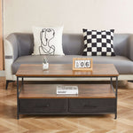 Coffee Table Side Table CT-113 Berlin Rustic displayed in a modern living room with stylish decor and multifunctional design.