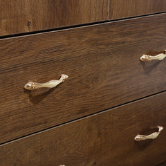 Wardrobe Closet 2 Door Storage Cabinet 4 Drawers WD-113