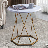 Coffee Table with White/Metal legs CT-26