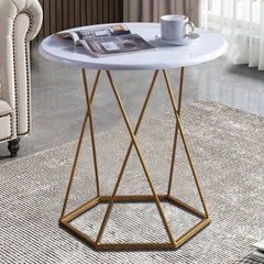 Coffee Table with White/Metal legs CT-26