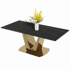 Dining Room Table (6-8 Seater) Work Desk Q36