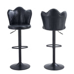 Petal Leather Bar Stools in 2-in-1 box CR-B088