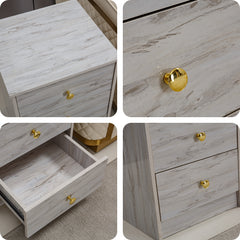 Side Table Coffee End Table Bedside Table BST-01 WHT OAK