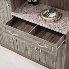 Kitchen Cabinet Storage Pantry Cupboard Sideboard KU-601