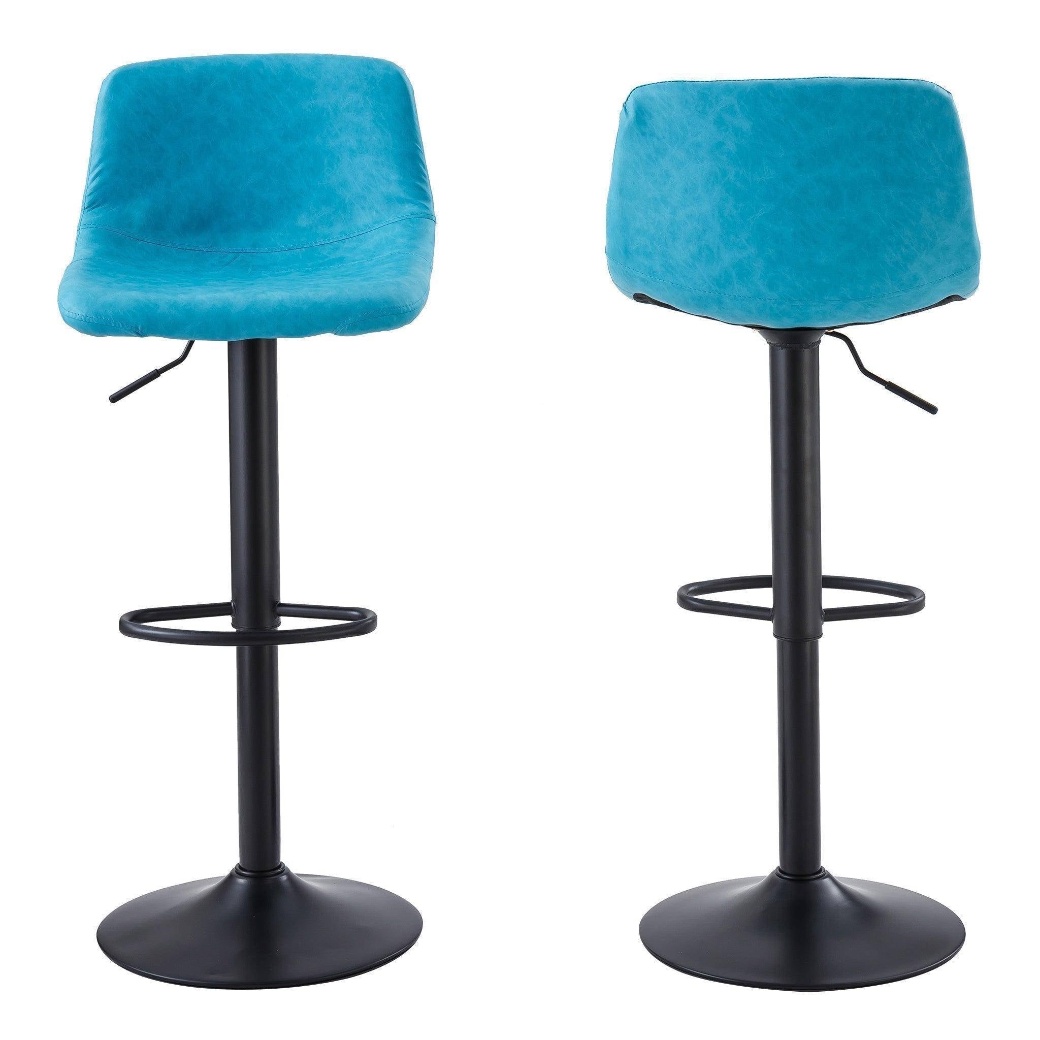 Low Back Leather Bar Stool 2-in-1 box CR-B038