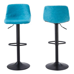 Low Back Leather Bar Stool 2-in-1 box CR-B038