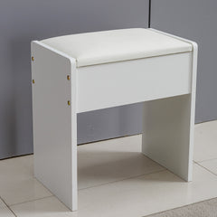 White Dressing Table with Mirror DR-11 - Furniture Piece