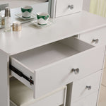 Dressing Table with Mirror DR-15 6 Storage Drawers - ArtisanSA