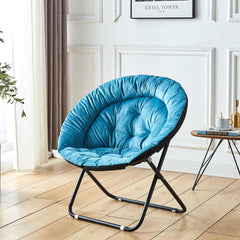 Portable Chair Folding Velvet Moon Chair CR-001