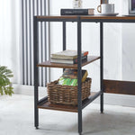 Computer Desk with Monitor Stand and Reversible Shelves – product image 11