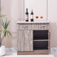 Storage Cabinet Kitchen Unit Organizer KU-602