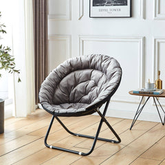 Portable Chair Folding Velvet Moon Chair CR-001