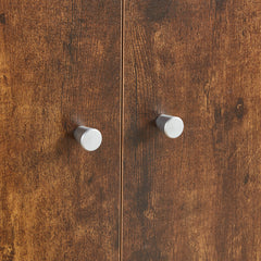 Bookcase Storage Shelves Bookshelf BS-04 buring wood