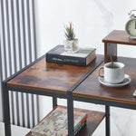 Computer Desk with Monitor Stand and Reversible Shelves – product image 9