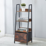 Bookcase Storage Shelves Bookshelf OT-121-BerlinRustic
