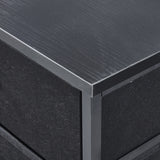 Storage Cabinet 5 Drawers TV Stand OT-119 Black