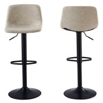 Low Back Leather Bar Stool 2-in-1 box CR-B034