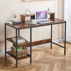 Computer Table Study Desk with Monitor Stand Shelf SD-S21