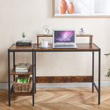 Computer Table Study Desk with Monitor Stand Shelf SD-S21