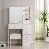 Dressing Table with Mirror DR-15 Sliding Storage - ArtisanSA