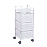 3 Tier Cubic Storage Cart SF-105 - Artisan SA Premium Furniture