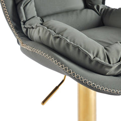 Dahlia Gold Plate Bar stool 2-in-1 box CR-KJC0975