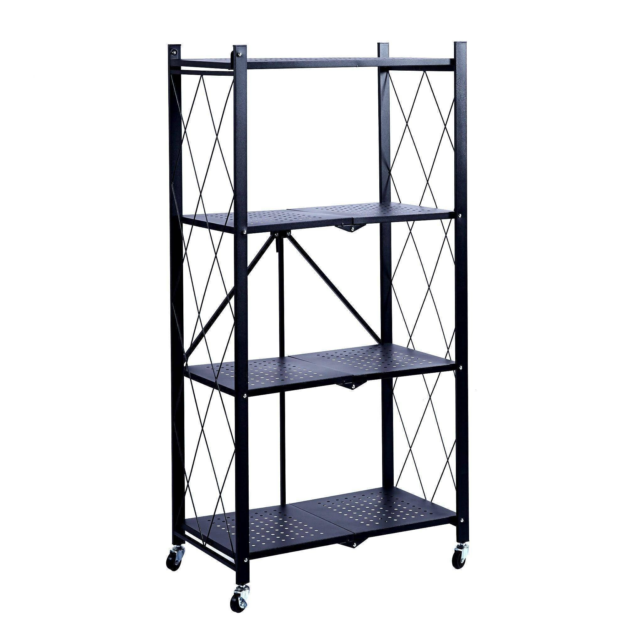 Versatile SF-102 mobile kitchen shelf space-saving shelving unit0