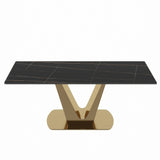 Dining Room Table (6-8 Seater) Work Desk Q36