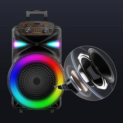 TWS Bluetooth Speaker Wireless Portable Party Speaker with Wheels SP-1502