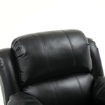 Comfort recliner chair with manual recline mechanism for home lounge
