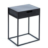 Iron Frame Nightstand with Drawer OT-2107