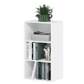 White 3-Tier Home & Office Bookshelf Furniture SF-120-WHITE