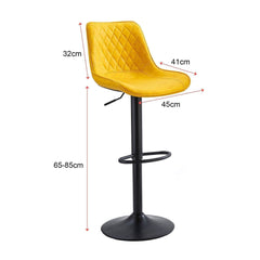 Vibrant High Back Bar Stool with Chrome Base in 2-in-1 box CR-B057