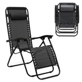 Reclining Outdoor Lounger Chairs (2 Chairs in 1 box) KJDC003