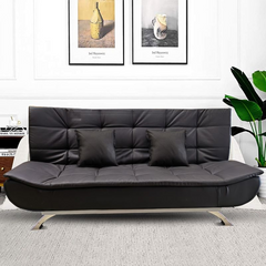 Sleeper Couch PU Leather Sofa Bed Loveseat SA-858