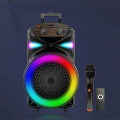 TWS Bluetooth Speaker Wireless Portable Party Speaker with Wheels SP-1502
