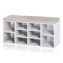 Shoe Rack Storage Bench with Cushion WF188120AAA