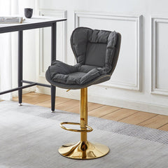 Dahlia Gold Plate Bar stool 2-in-1 box CR-KJC09715