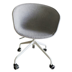 Office Chairs Set of 2 CR-W02 Grey