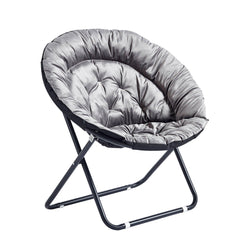 Portable Chair Folding Velvet Moon Chair CR-001