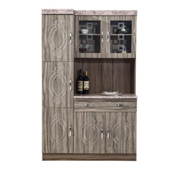 Kitchen Cabinet Storage Pantry Cupboard Sideboard KU-601